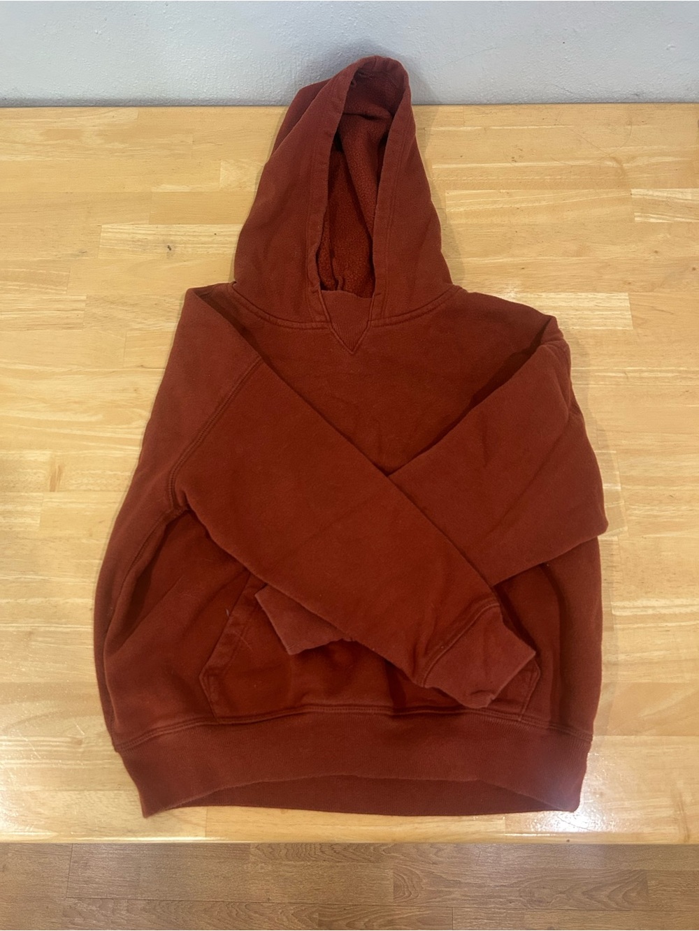 GAP Rust Red Hooded Sweatshirt for Kids